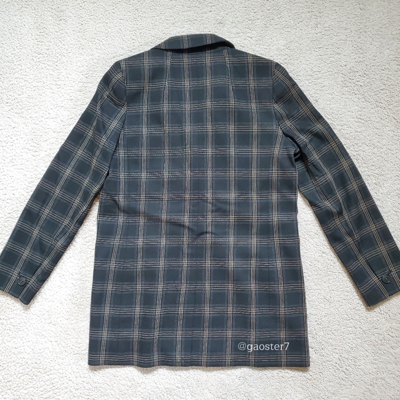 Madewell Caldwell Double-Breasted Blazer in Seaton Plaid - Picture 9 of 12